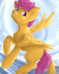 Scootaloo - If these Wings could fly