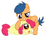[MLP] Two Friends Playing