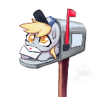 Derpy in the mailbox