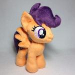 Plushie Scootaloo with Cutiemark