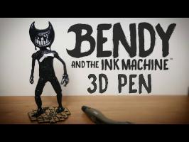 3D Pen | Making Monster Bendy | Bendy and the Ink Machine | 3D Printing Pen Creations