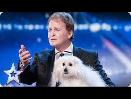 Marc Métral and his talking dog Wendy wow the judges | Audition Week 1 | Britain's Got Talent 2015