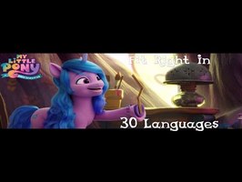 Fit Right In (30 languages) | My Little Pony: A New Generation