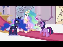 MLP Season 4 Finale (Pt 1) Ending (with Doctor Who Theme)
