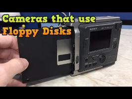 Back when cameras used... Floppy Disks? Sony Mavica