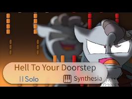 Hell To Your Doorstep - Count of Monte Cristo - |ANIMATED SOLO PIANO COVER| -- Synthesia HD