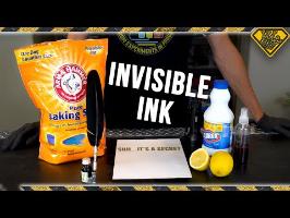 How To Make INVISIBLE Ink (Secret Messages)
