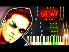DARUDE SANDSTORM but it's an AWESOME PIANO DUET - Piano Tutorial