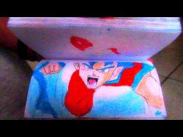 Goku vs Saitama Flipbook Animation Part 3