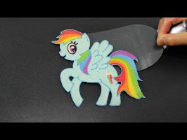 Pancake Art - Rainbow Dash (MLP - My Little Pony) by Tiger Tomato