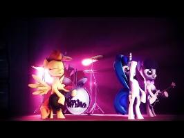 Rock Band Pink - So What! [SFM Ponies]