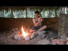 Primitive Technology: Blower and charcoal