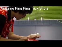 Amazing Ping Pong Trick Shots 2016