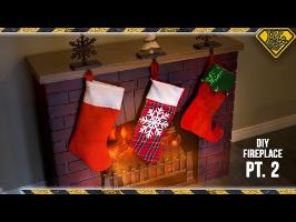 How To Finish Your Foam Fireplace (Pt. 2/2)