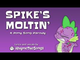 Spike's Moltin' - Pony parody of the Bee Gees