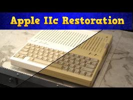 Apple IIc Restoration and video jack repair