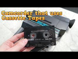 Camcorder that uses Cassette Tapes - The PXL-2000