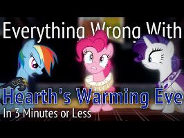 (Parody) Everything Wrong With Hearth's Warming Eve in 3 Minutes or Less