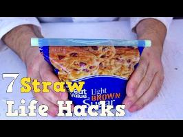 7 Drinking Straw Life Hacks
