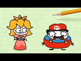 Mario Gets Fat (Pencilmation #62) | Plus Wordplay and Workout