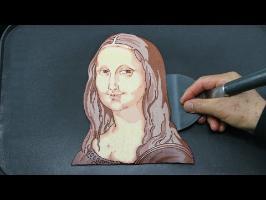 Making MONA LISA PANCAKE - The Most Expensive Breakfast In The World