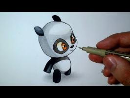 Comment dessiner un Bébé Panda Kawaii [Tutoriel] Spe. Dofus