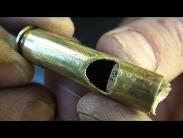 How To Make a Bullet Shell Whistle