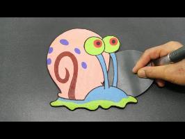 Making SpongeBob SquarePants Gary the Snail PANCAKE