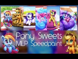 Pony Sweets (My Little Pony Art Speed Paint)