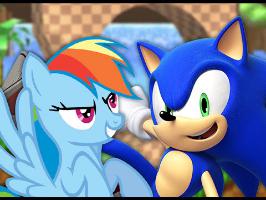 Sonic the Hedgehog vs Rainbow Dash. Epic Rap Battles of Cartoons Season 3