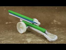 How to make a Paper Cannon - Airsoft Gun - (Very Powerful)