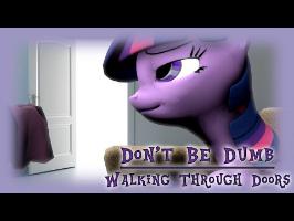 [SFM Ponies] Walking Through Doors | Don't Be Dumb