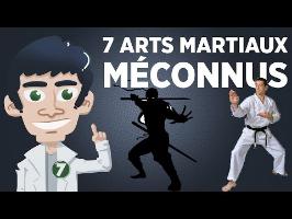 7 arts martiaux méconnus