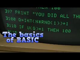 The basics of BASIC, the programming language of the 1980s.