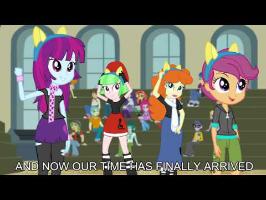 CHS Rally Song [ With Lyrics ] - My Little Pony Equestria Girls Friendship Games Song