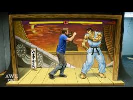 AWESOME Street Fighter Chalk Art! - AWE Me Artist Series