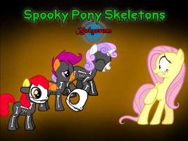 Spooky Pony Skeletons