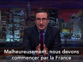 Après les attentats de Paris, John Oliver répond avec humour